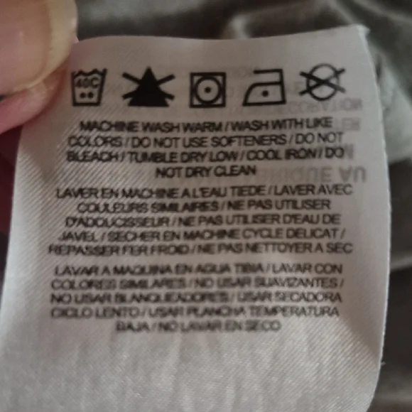 Nike Heather Gray Tee with Bold Orange T - Picture 13 of 14